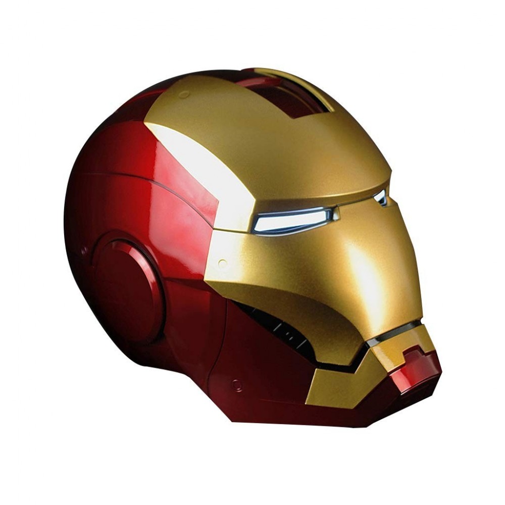 Maschera Iron Man con luci, casco originale Marvel