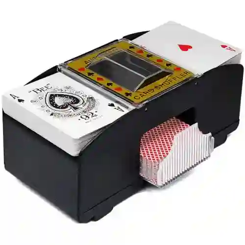 Mescolatore di carte automatico per 2 mazzi, per carte da Poker