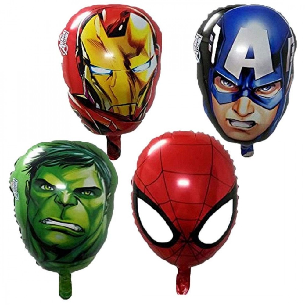 4 palloncini Super eroi Avengers