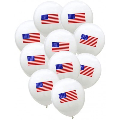 Kit 10 palloncini USA, bandiera americana, in lattice