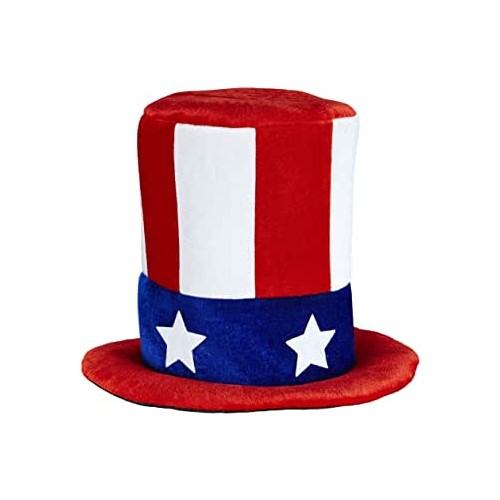 Cappello a Cilindro Mr. America, USA, accessorio per feste