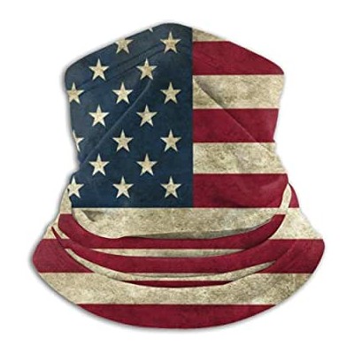 Scaldacollo vintage bandiera americana, USA, unisex