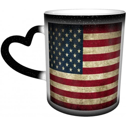 Tazza USA bandiera americana, tazza da caffè in ceramica