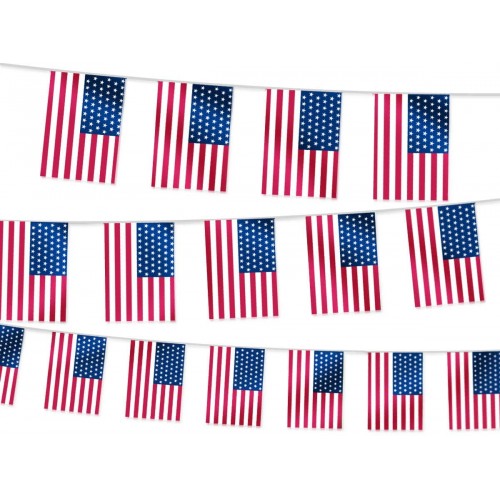 Ghirlanda Decorativa USA da 4,5 m, American Party