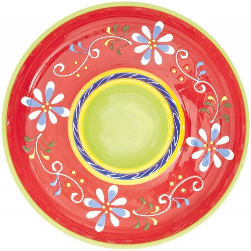 Piatto per patatine in ceramica, stile Messicano, accessorio da tavola