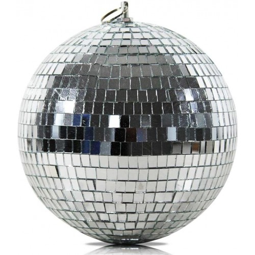 Palla da discoteca da 20 cm, palla stroboscopica per Disco 70