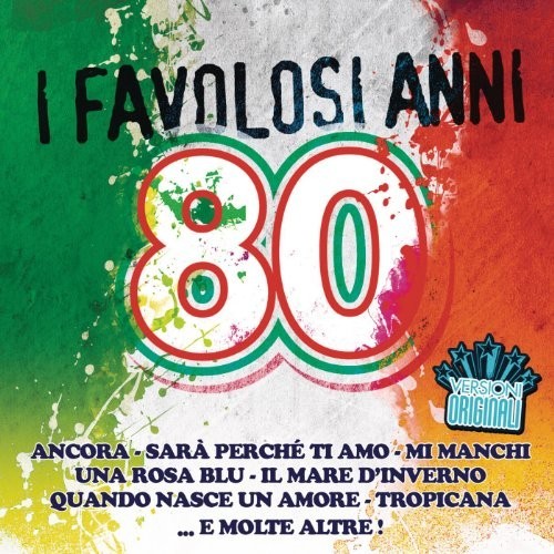 I favolosi anni 80, CD musicale, idea regalo