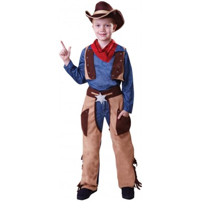 Costume da Cowboy per bambini, travestimento Selvaggio West