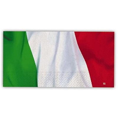 tovaglioli carta bandiera italiana