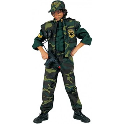 Costume da militare, Task Force, per bambini