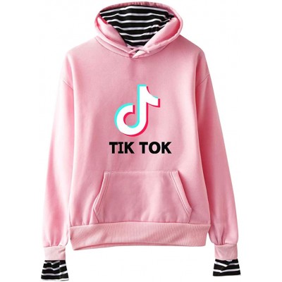 Felpa Tik Tok con cappuccio e tasche, unisex