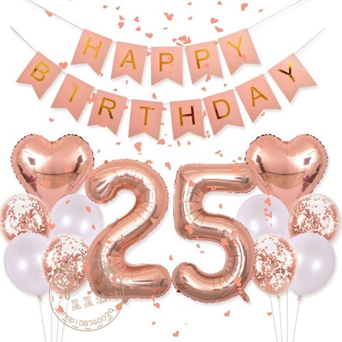 Siumir Numero Palloncino Numero 20 Oro Rosa Foil Palloncino Gigante Palloncino Digitali Decorazione Festa di Compleanno 