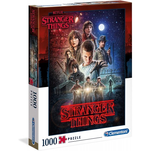 Puzzle Stranger Things da 1000 pezzi - Clementoni, ufficiale Netflix