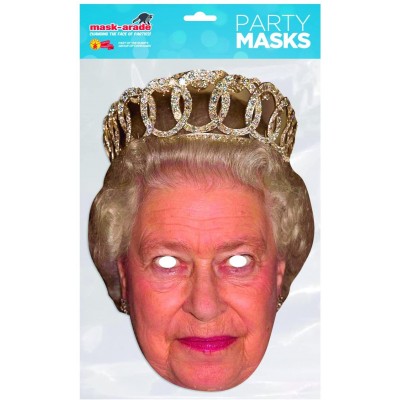 Maschera Regina Elisabetta, per travestimenti