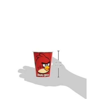 Amscan - Bicchieri Angry Birds 8Pz