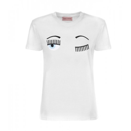T-Shirt Bianca di Chiara Ferragni, prodotto ufficiale