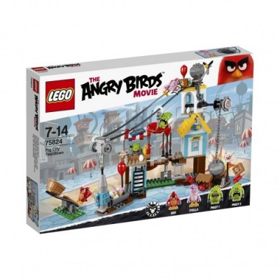 Lego The Angry Birds Movie - 75824 - la Demolizione di Pig City