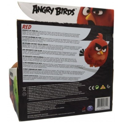 Angry Birds- Peluche di Red, Multicolore, 6027842