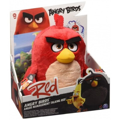 Peluche Angry Birds uccellino rosso