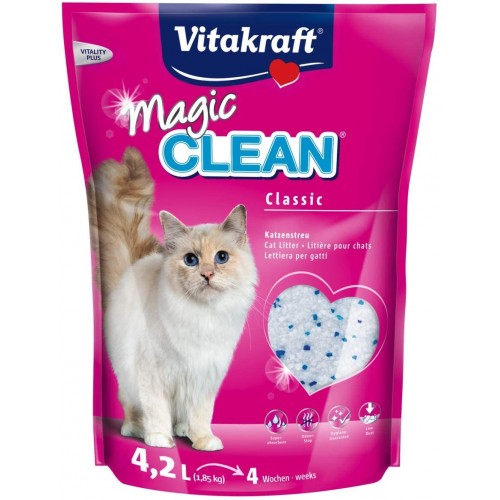 Lettiera per gatti Magic Clean - Vitakraft, senza agrumi