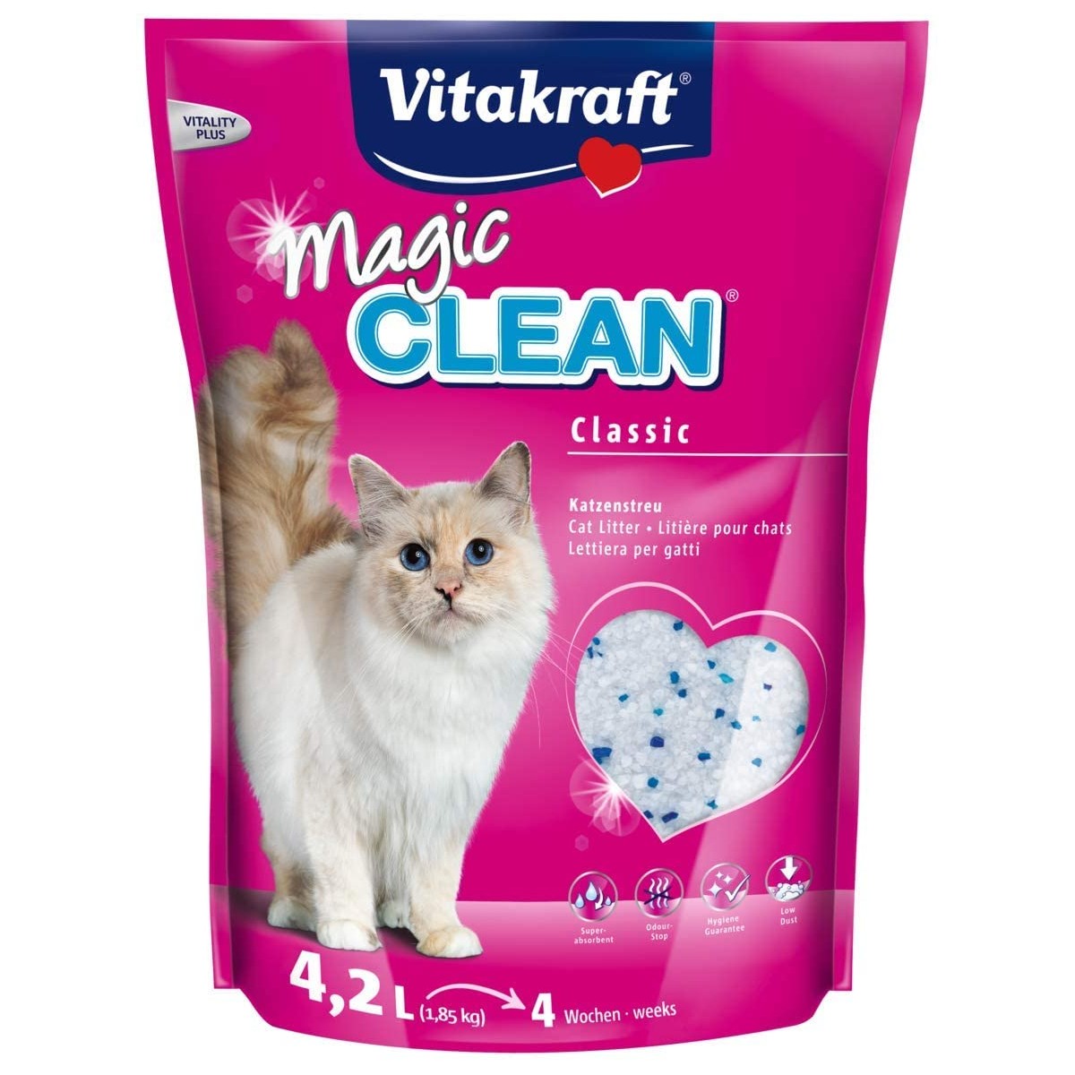 Lettiera per gatti Magic Clean - Vitakraft, senza agrumi