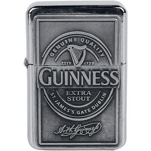 Accendino Guinness Zippo, Prodotto ufficiale Guinness
