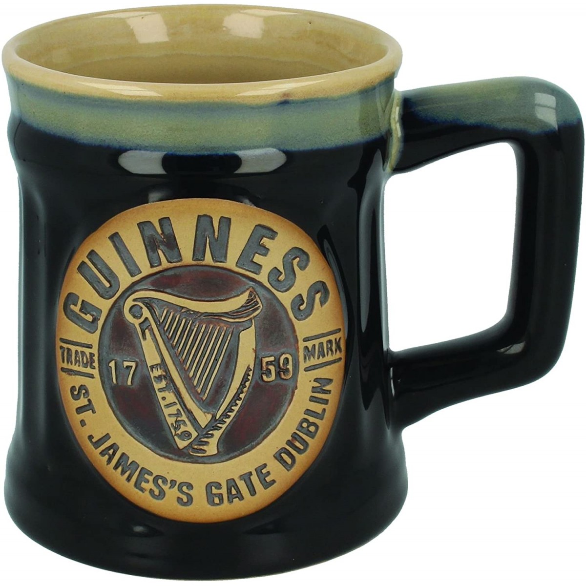 Tazza Guinness in ceramica, idea regalo, prodotto Guinness Ufficiale