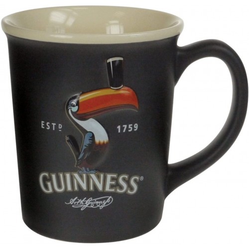 Tazza Guinness Tucano in rilievo, merchandise Guinness