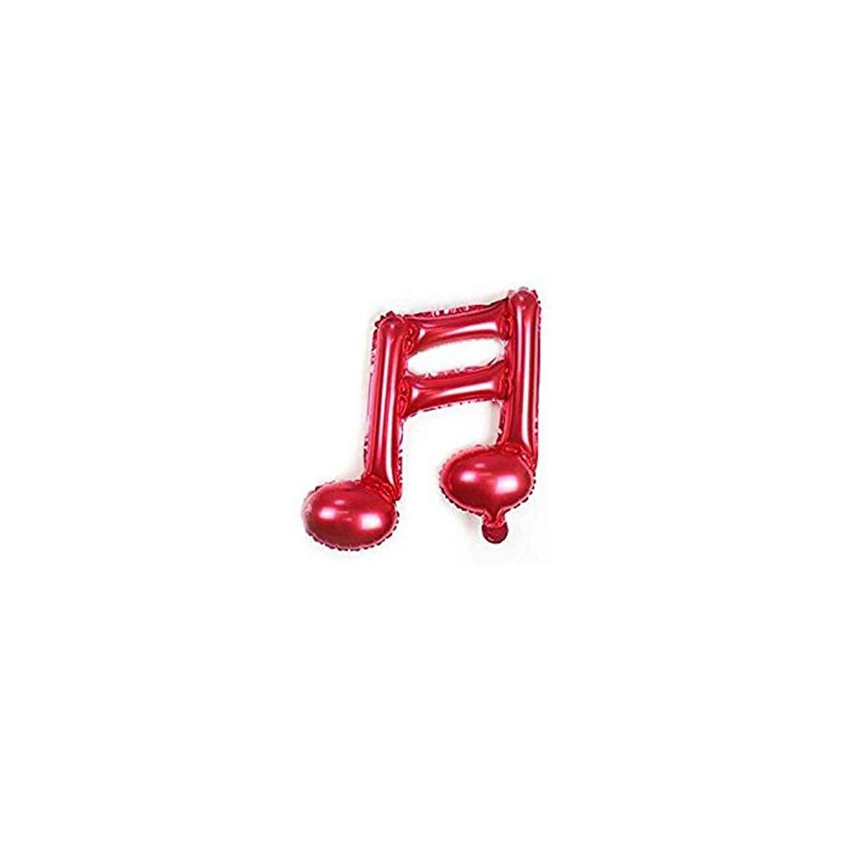 Palloncino Nota musicale rosso, in alluminio, da 45 cm