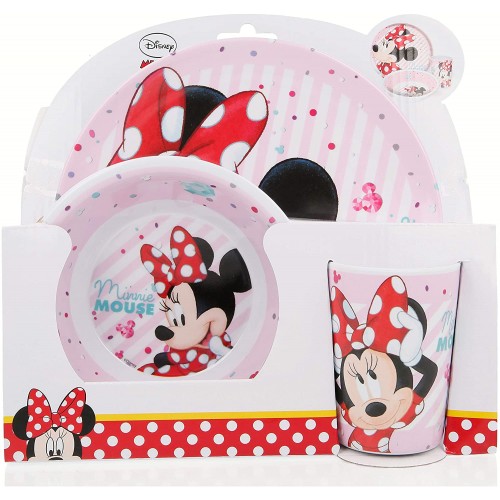 Set pappa Minnie Mouse Disney, 3 articoli, idea regalo