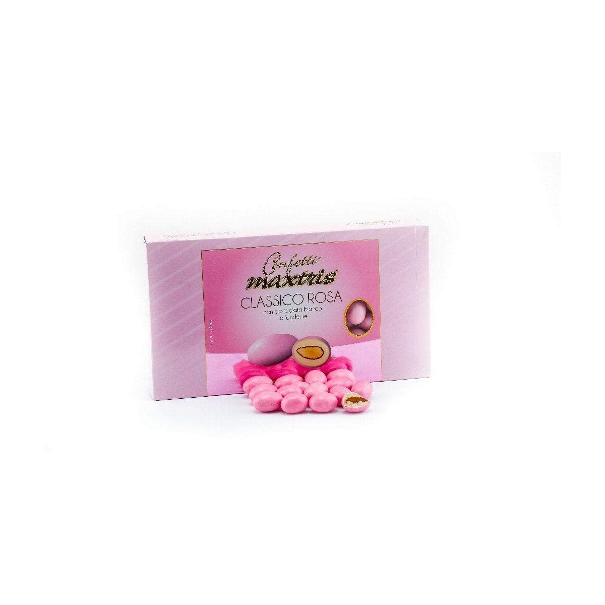 Confetti classici rosa Maxtris da 1 kg, made in Italy