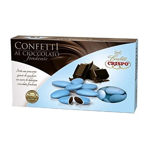 Confetti al cioccolato celesti Crispo, da 1 kg