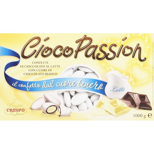 Confetti CiocoPassion al cioccolato al Latte, da 1 kg, - Crispo