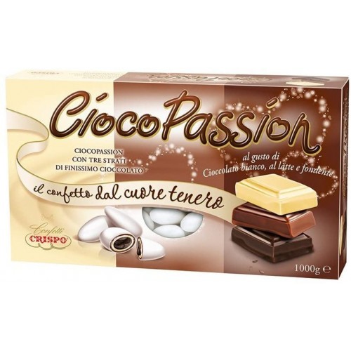 Confetti CiocoPassion al cioccolato bianco, Crispo, Made in Italy