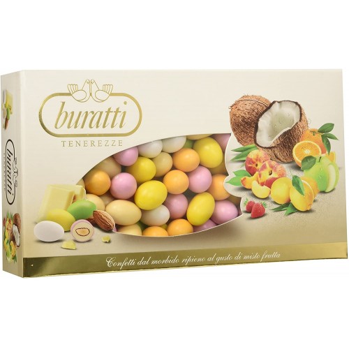 Confetti con ripieno alla frutta, Buratti da 1000 g