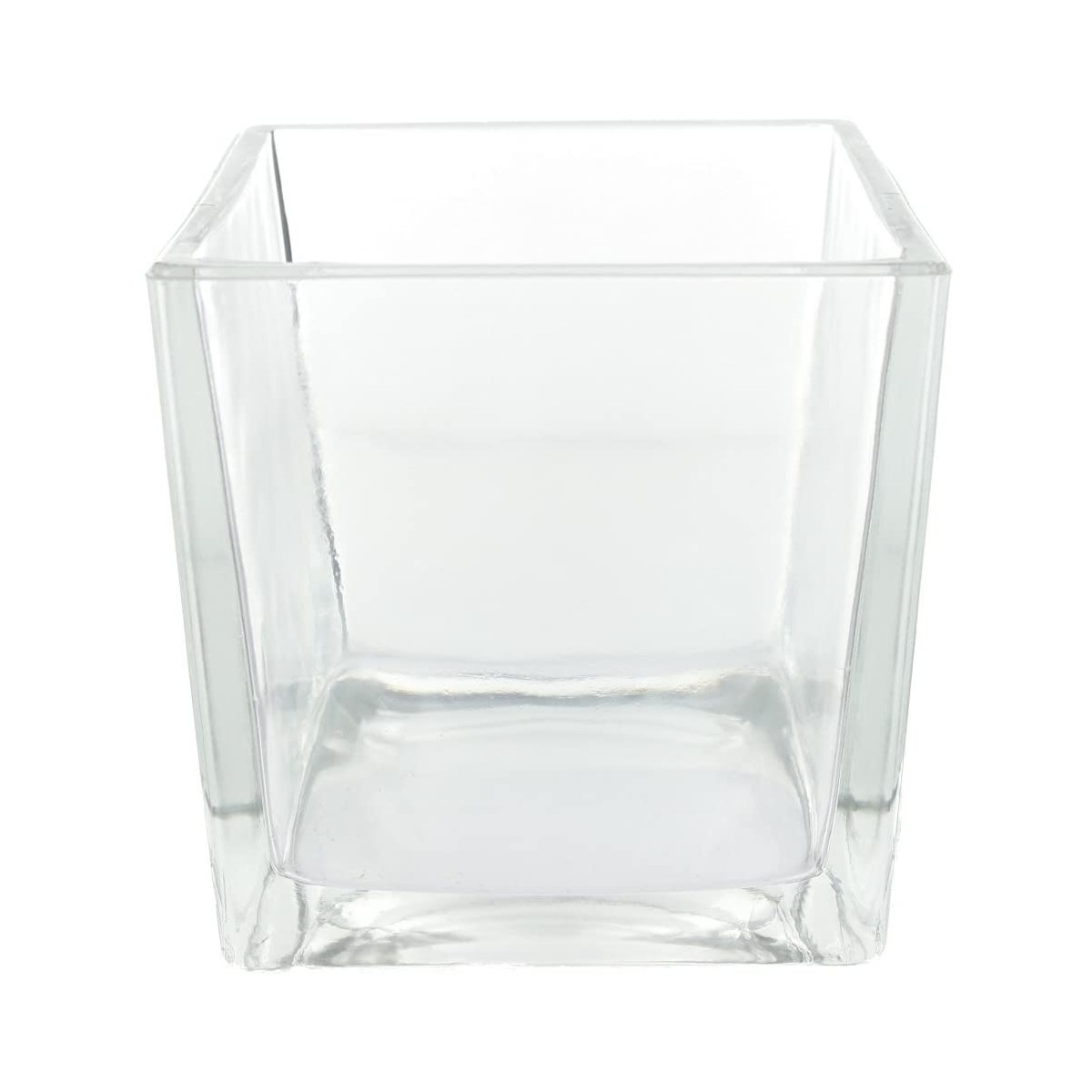 Contenitore cubo in vetro per confetti, allestimenti e confettate