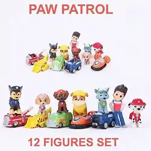 Modellini Paw Patrol, action figures