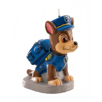 Candelina 3d Chase - Paw Patrol per torte di compleanno