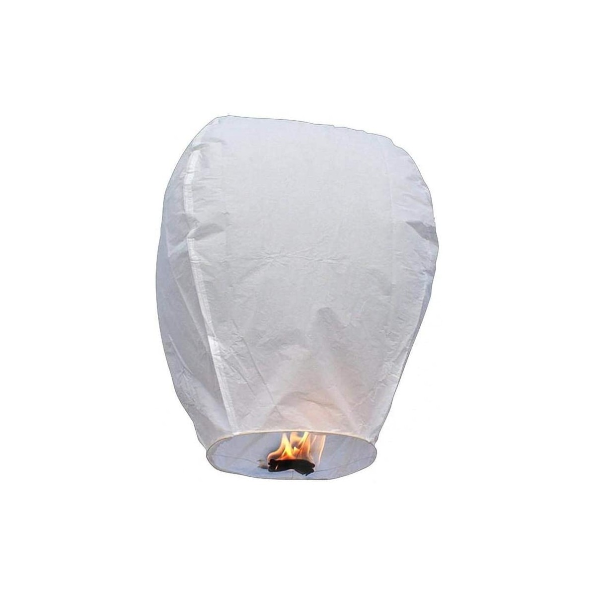 Mongolfiera bianca, lanterna volante cinese, 1 pezzo
