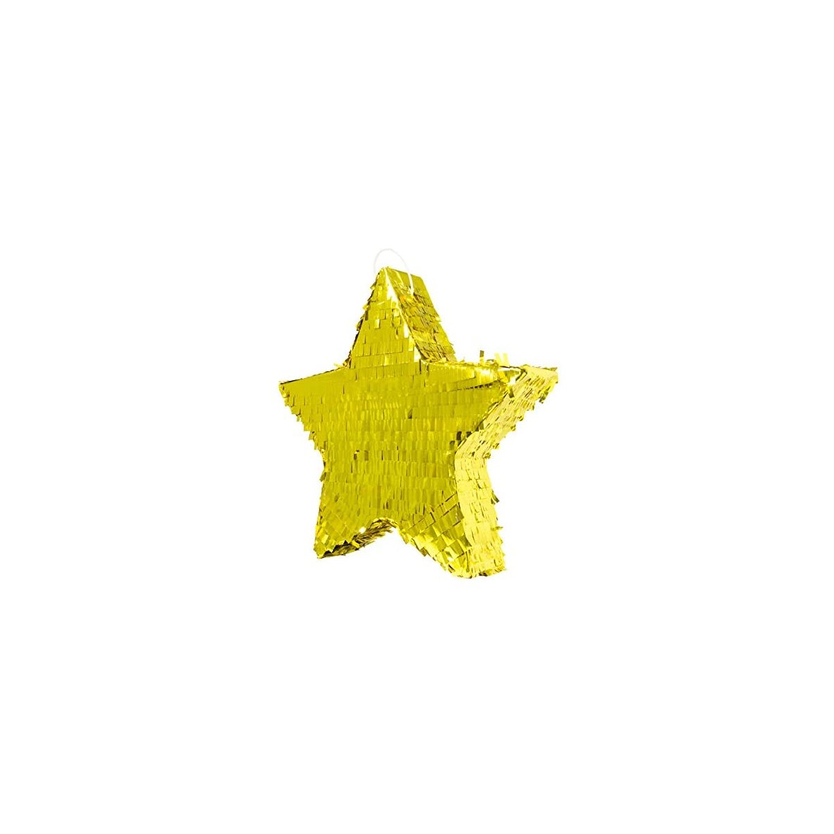 Pignatta a forma di stella colore oro, matrimonio, da 45 cm