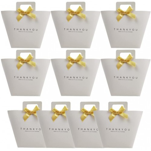 Set da 10 Scatole in Carta Kraft, per wedding bag