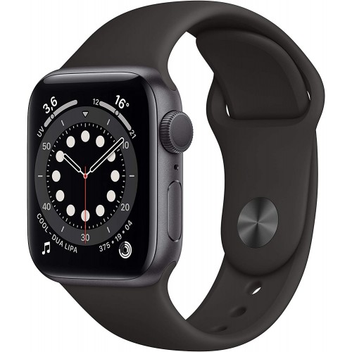 Apple Watch Series 6 GPS, da 40 mm, con cassa in alluminio grigio siderale
