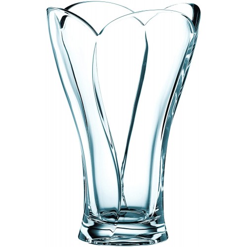 Vaso in cristallo, 27 cm, idea regalo matrimonio, design moderno