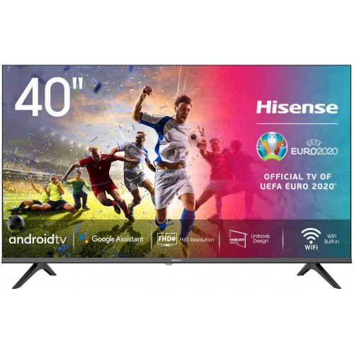 Smart TV Android, LED FULL HD 40", Hisense, risoluzione 1920x1080