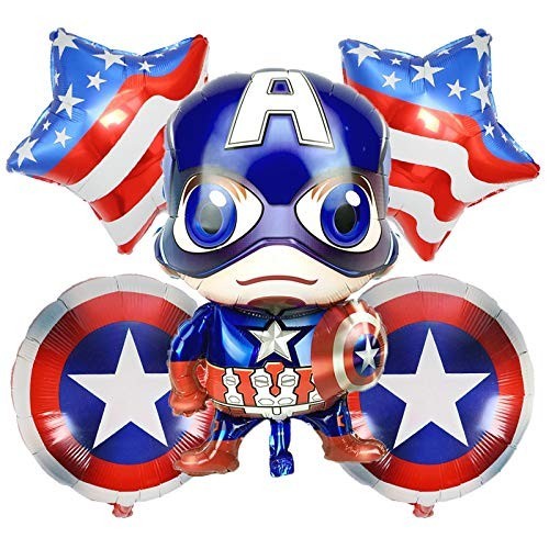 Amscan 55cm x 66cm Ufficiale Avengers Capitan America da Bambino Compleanno Sitter Foil 