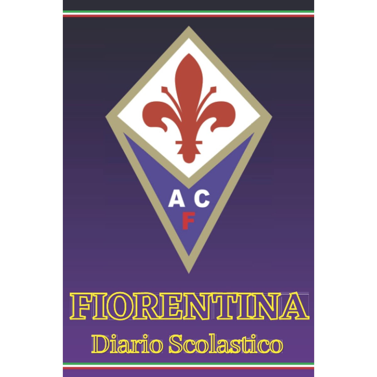 Diario scuola A.C Fiorentina, agenda viola, prodotto Ufficiale