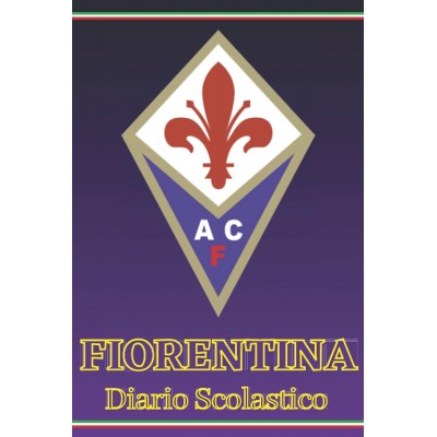 Diario scuola A.C Fiorentina, agenda viola, prodotto Ufficiale