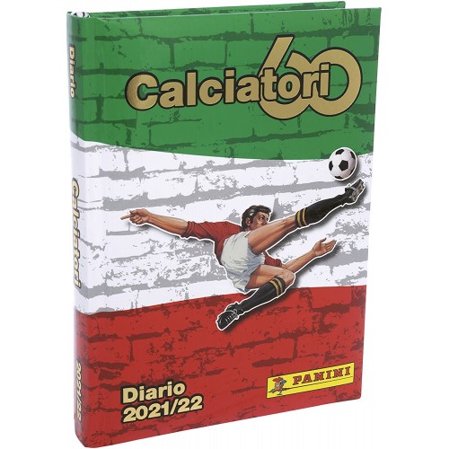 Diario Panini Calciatori 2021/2022, 12 Mesi, agenda scuola