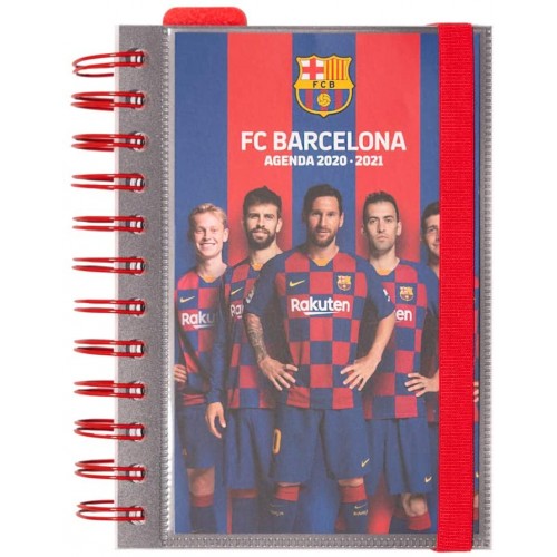 Diario scuola F.C Barcellona 2020/2021, 11 mesi, agenda blugrana