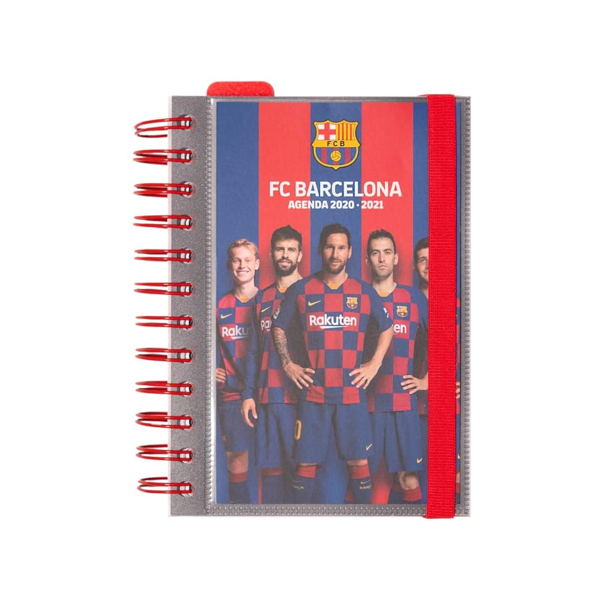 Diario scuola F.C Barcellona 2020/2021, 11 mesi, agenda blugrana